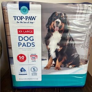Top Paw XX-Large Dog Pads 50-Count 27.5 in L by 44 in W and Xtra Set of Dog Pads